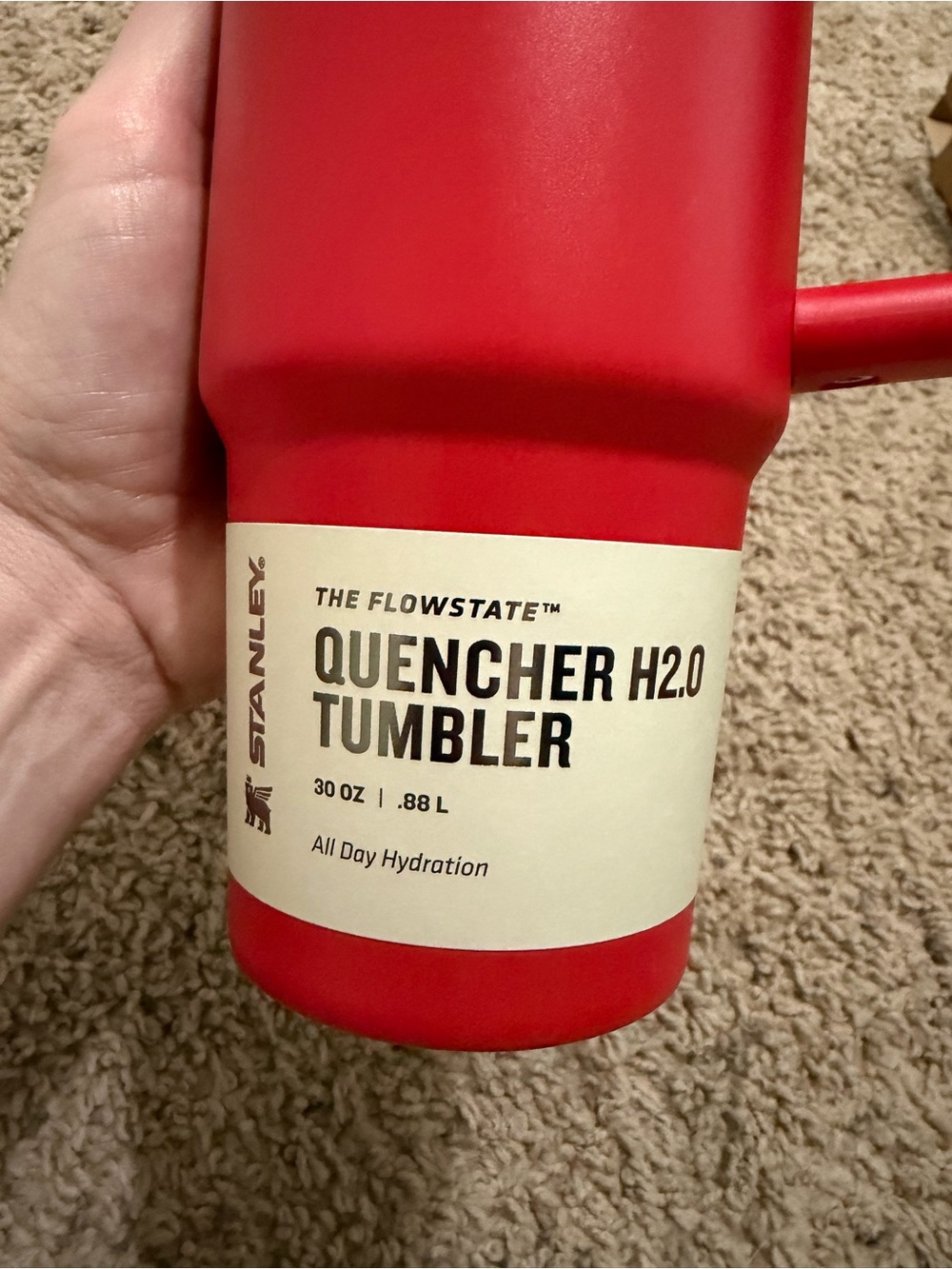 Stanley 30 oz Red Quencher H2.0 Tumbler - Picture 6 of 7